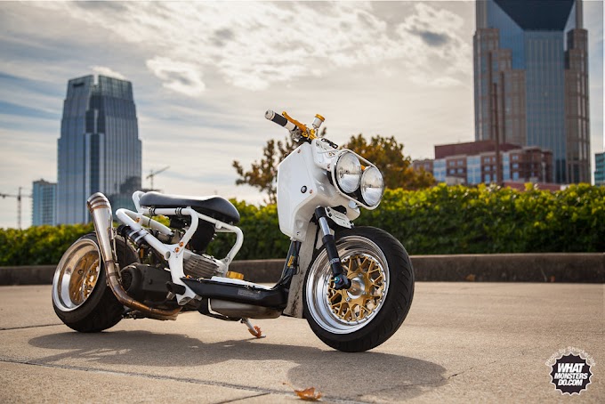 Stretched Honda Ruckus - Stretched out ruckus | Honda ruckus, Custom honda ruckus ... : Honda ruckus frame up build live episode 2.