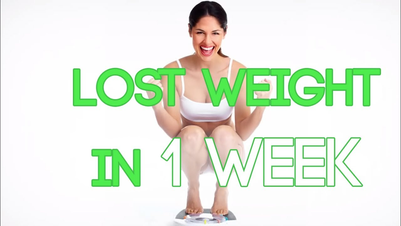 Lose your weight in a week