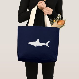 Swimming Shark bag