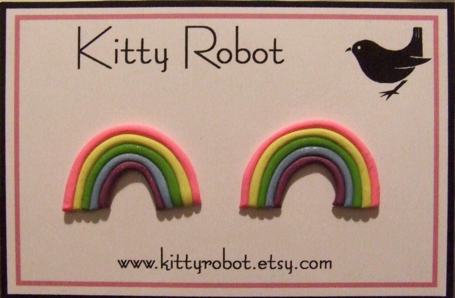 RAINBOW kawaii polymer clay
