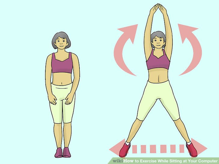 Exercise While Sitting at Your Computer Step 11.jpg
