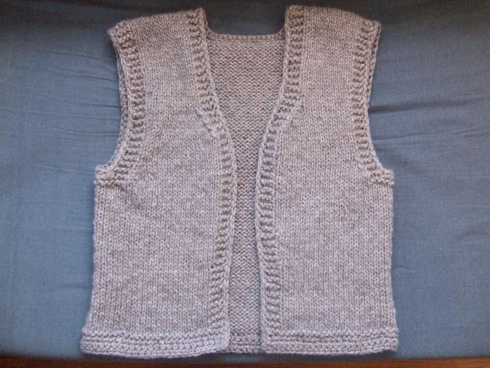 Modele Tricot Gilet Sans Manche