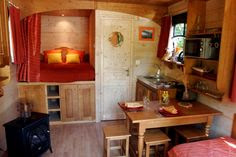 Gypsy wagons are beautiful on Pinterest