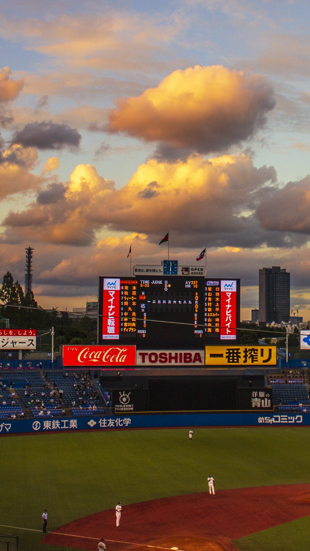 神宮球場 壁紙写真公開のお知らせ 第11弾 1 26公開 トピックス 明治神宮野球場