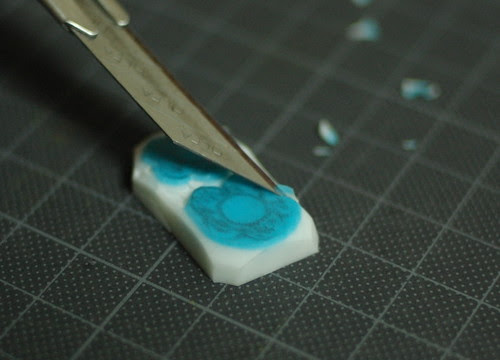 How to make a flower stamp 6