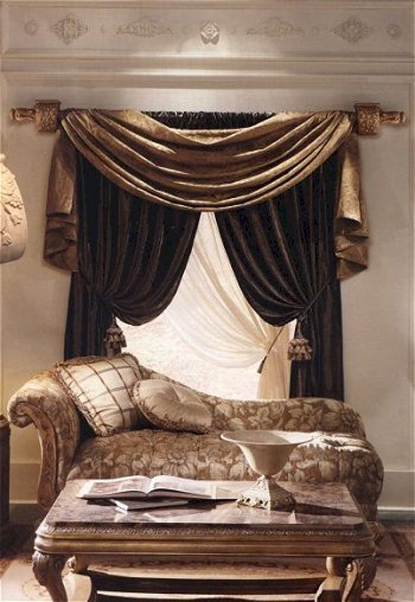 20 Modern Living Room Curtains Design