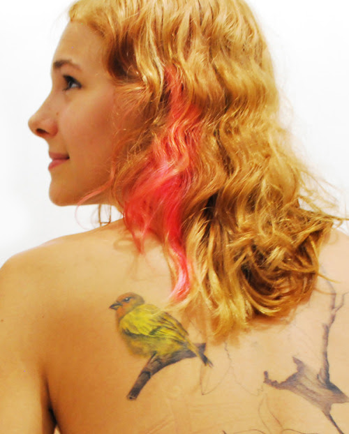 tattooed girl