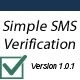 Simple SMS Verification - CodeCanyon Item for Sale