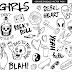 Doodles Easy Sketch Graffiti Art - Kawaii Graffiti - Halloween Doodle #2 - Speed Drawings by ... - See more ideas about art drawings sketches, pencil art drawings, drawings.