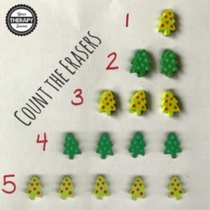 Have yous seen all the adorable mini erasers at the Target dollar spot Info five Ways to Play alongside Mini Erasers