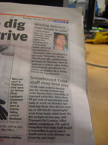 Tube staff may lose pay - Metro