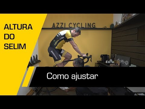 Como ajustar a altura do selim?