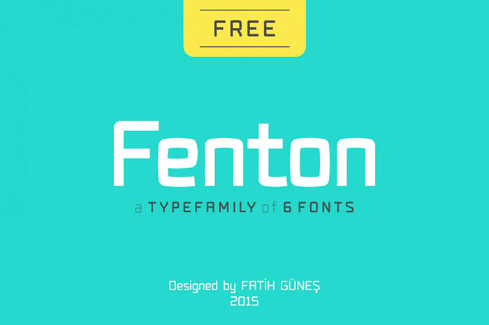 Fenton Font family