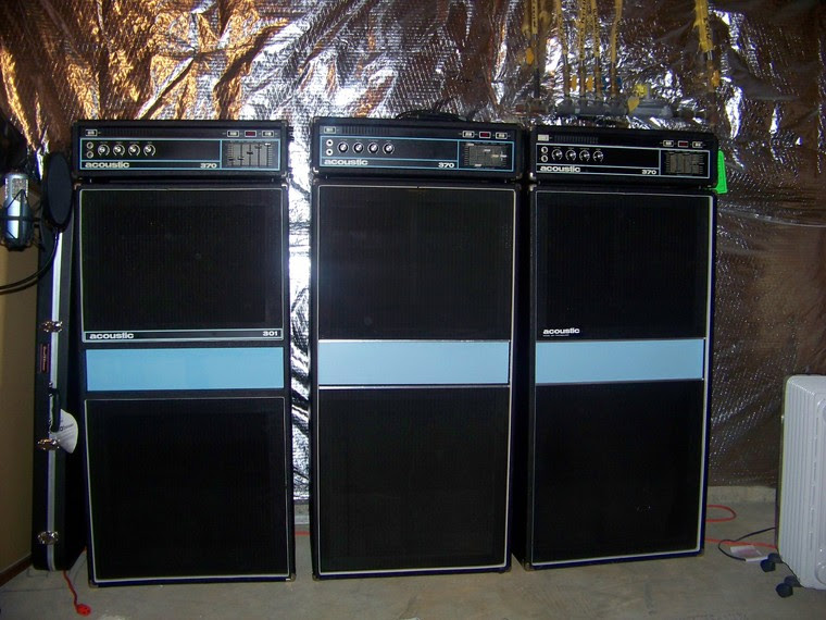 WANTED: Two Acoustic 370 heads; two 301 4x15 folded-horn ...