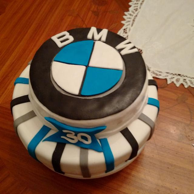 Decoration Gateau Bmw