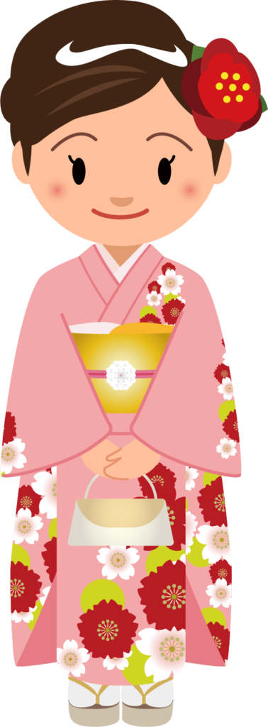 コンプリート 着物 女 イラスト ただの無料イラスト