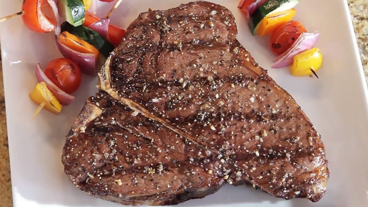 Cooking with Omaha Steaks: The T-Bone - YouTube