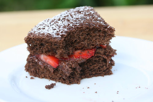 Food Librarian - Chocolate Sponge Cake (Donna Hay)