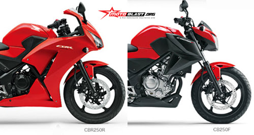 Komparasi Fisik CB250F dengan CBR250R dual keen eyes Komparasi Fisik CB250F dengan CBR250R dual keen eyes