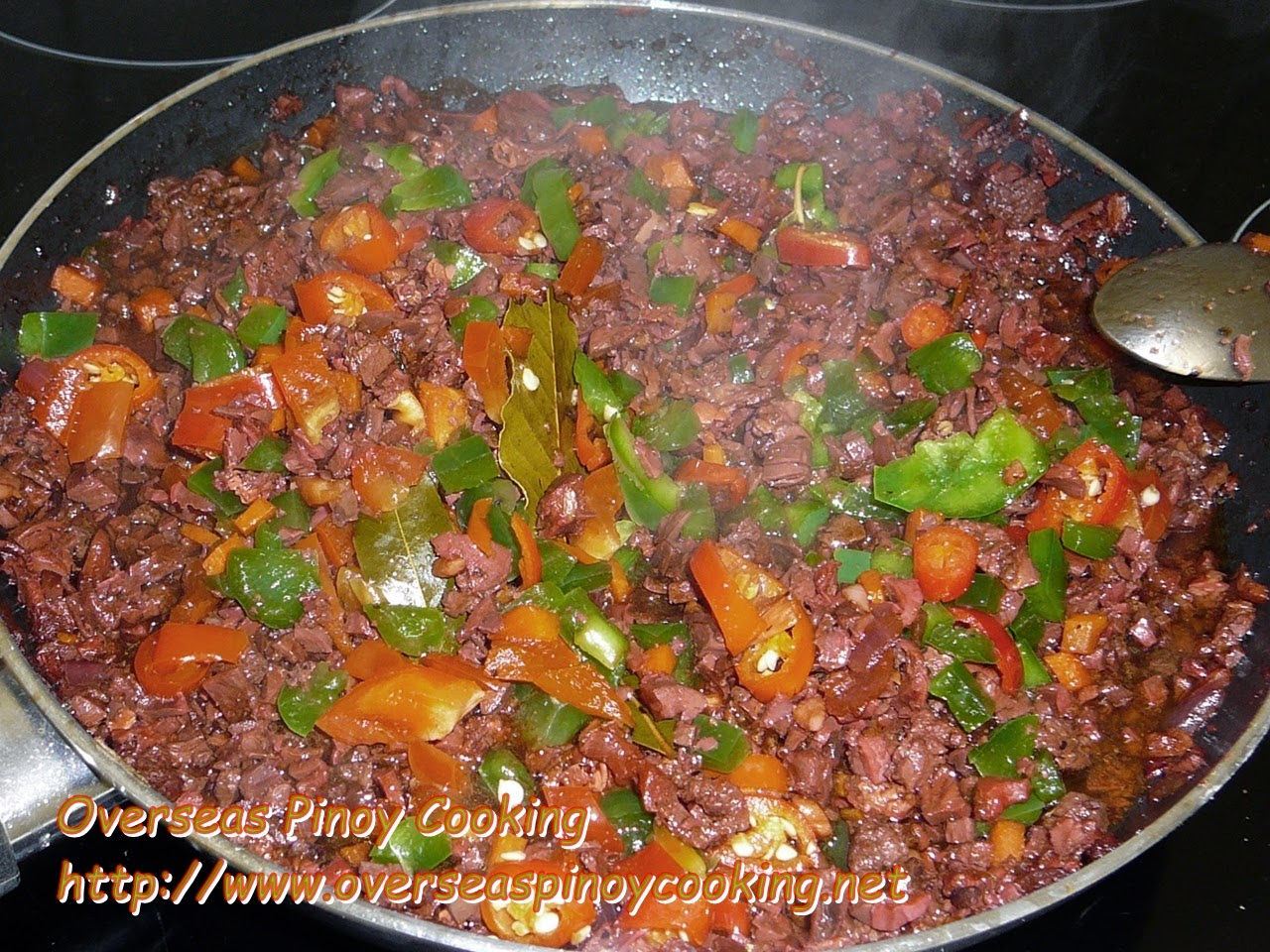 Chicken Bopis, Cooking Procedure