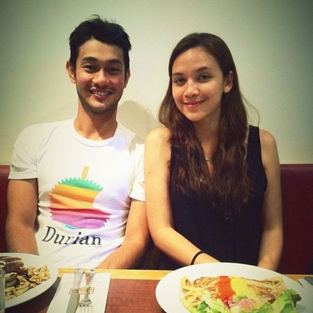 gambar bulan madu farid kamil diana danielle