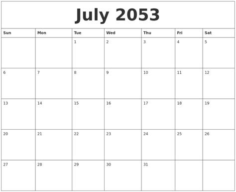  july 2053 free printable calendar templates