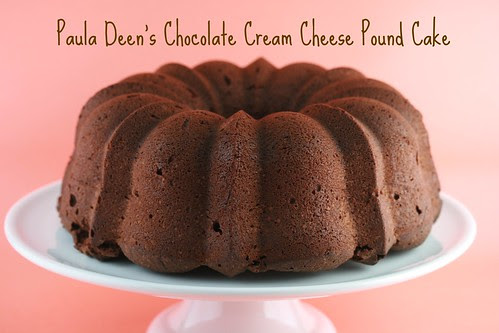 Food Librarian - Paula Deen's Chocolate Cream Cheese Pound Cake