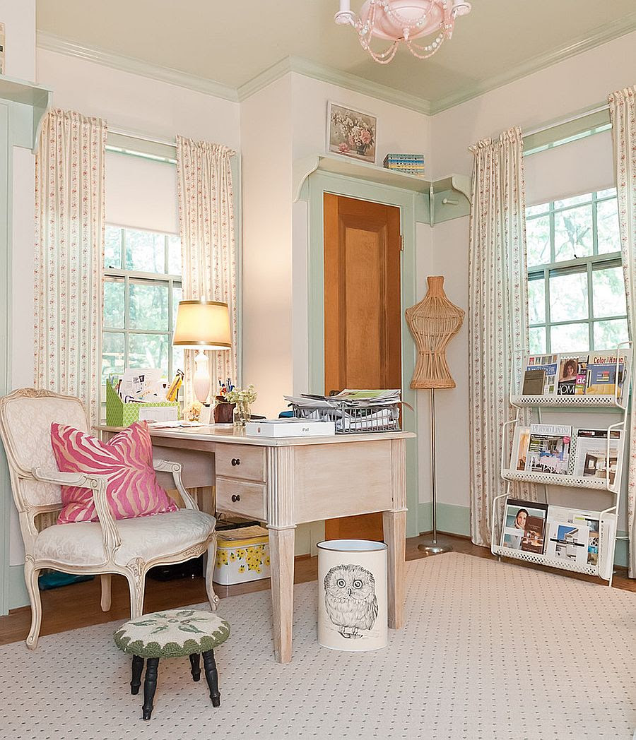30 Gorgeous iShabby Chic Homei Offices and Craft Rooms 30 Gorgeous iShabby Chic Homei Offices and Craft Rooms