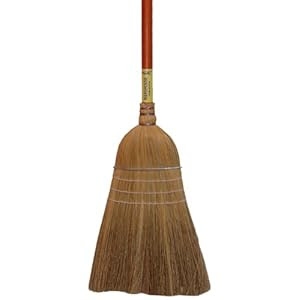 Zephyr 33028 Natural Fiber Wire Band Warehouse Broom