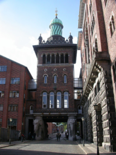 Carlsberg Brewery and its famous Elephant Gate