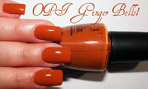 OPI Ginger Bells!