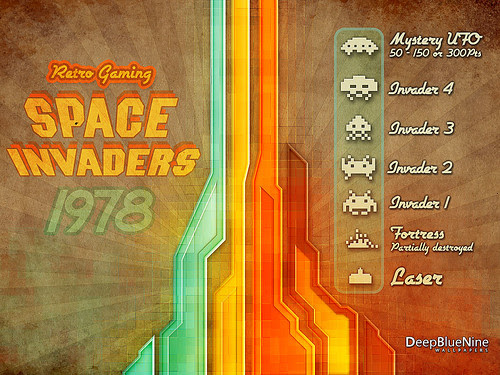 wallpaper space invaders. Space Invaders - Wallpaper