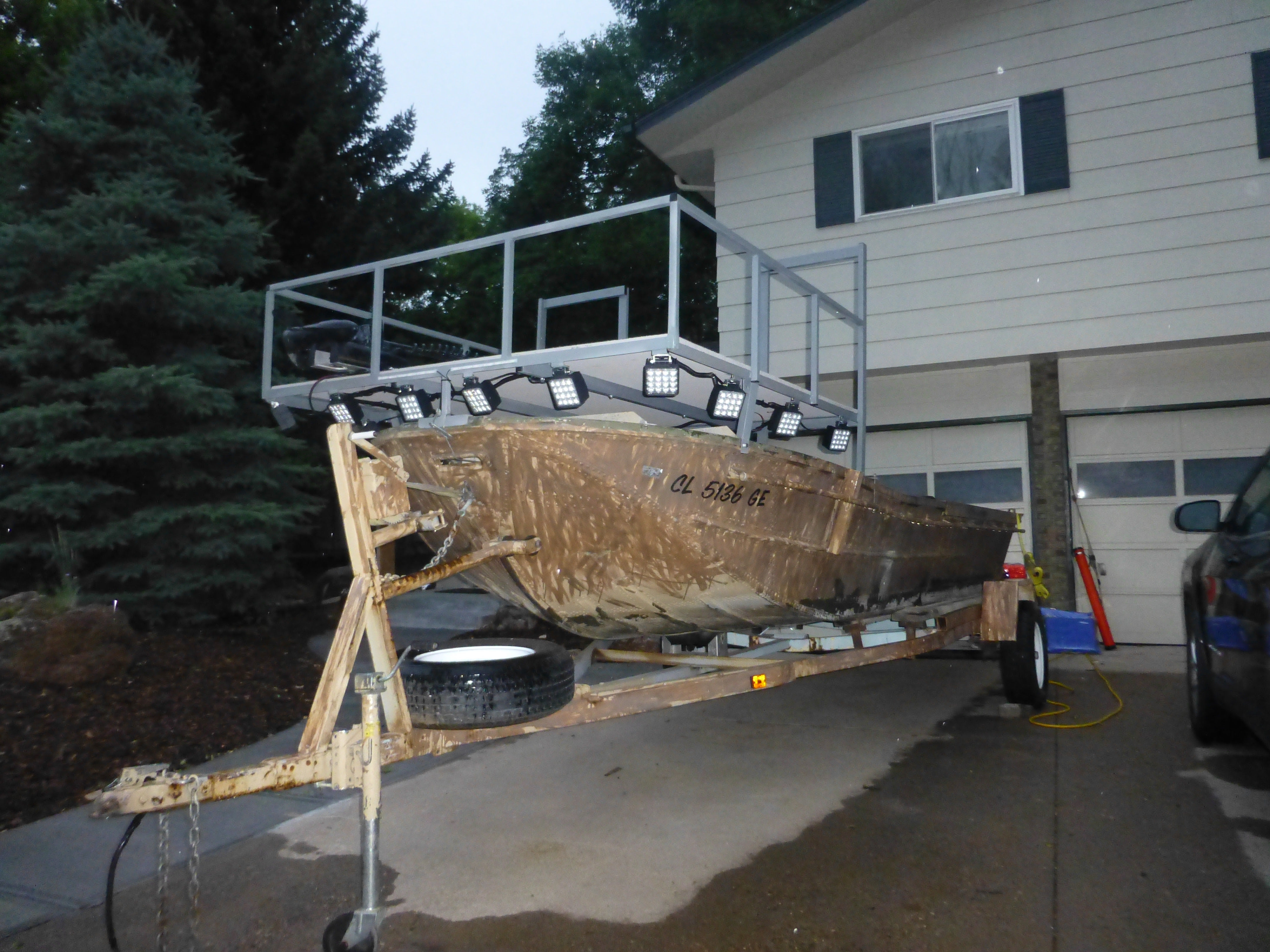 Bowfishing Boat Build Thin Air Outdoors