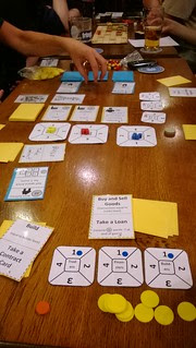 Galactic Contractors at Newcastle Playtest