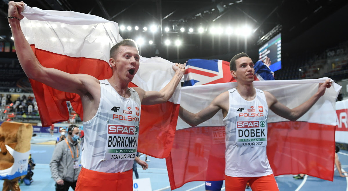 Halowe Me Polski Dublet Na 800 Metrow Patryk Dobek Mistrzem Mateusz Borkowski Wicemistrzem Wiadomosci Polskieradio24 Pl