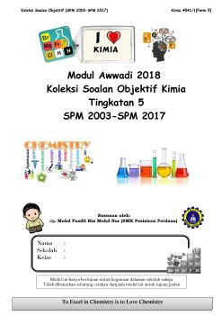 Modul Kimia F5 Objektif