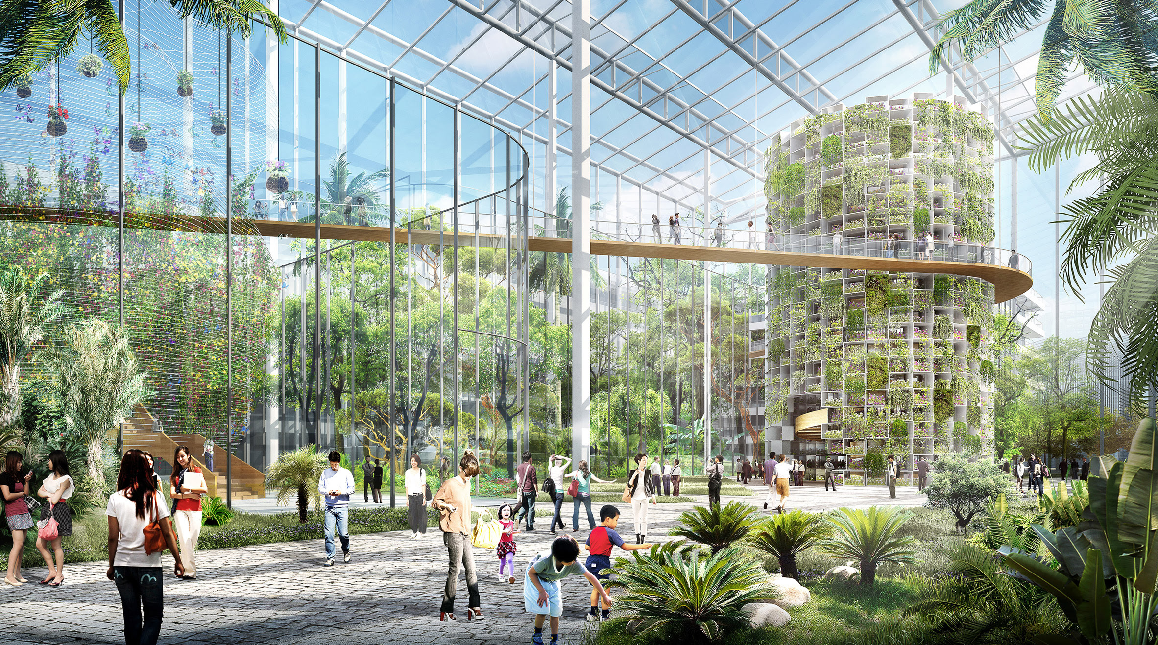 Sasaki's plans for Sunqiao Urban Agricultural District in Shanghai