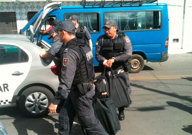 Operação Máscara Negra também cumpriu mandados de busca e apreensão em Macau (Foto: Carlos Adams/G1)