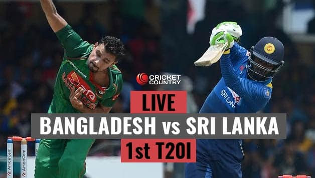 Live Cricket Score, Bangladesh vs Sri Lanka, 1st T20I at ...