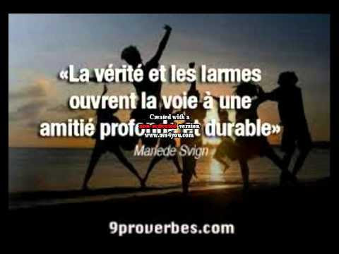 Phrase sur l amitié