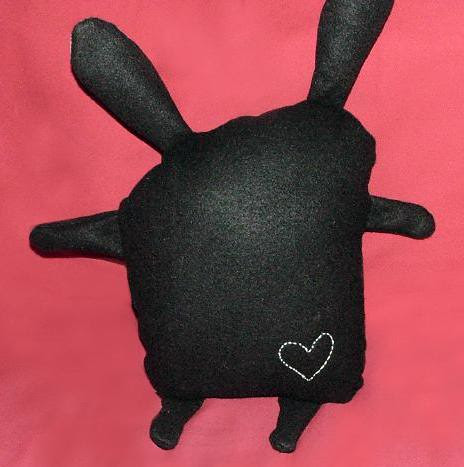 Cute little heart tattoo on its tush. Anyone can see this photo