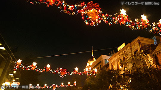 東京ディズニーシー クリスマス ウィッシュ15 雨が降り出したちょっぴり幻想的な夜の風景 写真7枚 ディレクターの目線blog