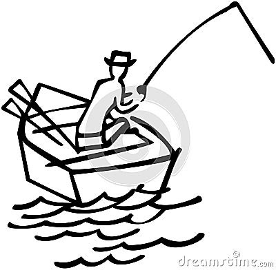 Download Gone Fishing Stock Vector - Image: 42097304
