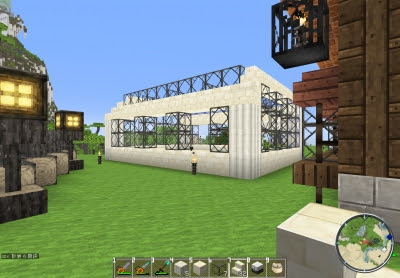 Nekocraft 3 8日目 サボテンのハウス栽培 ねこくらふと