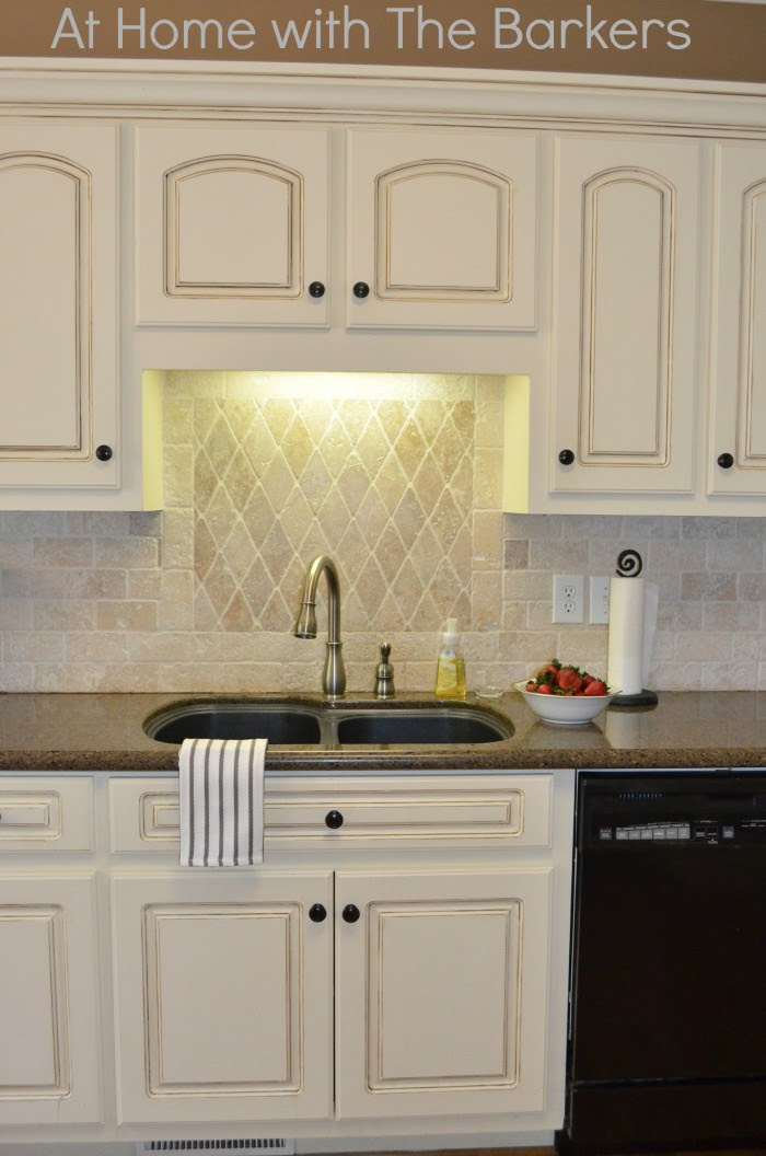 Painted Kitchen Cabinets At Home with The Barkers Painted Kitchen Cabinets At Home with The Barkers