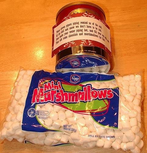 day 11 of 12 hot cocoa and marshmallows