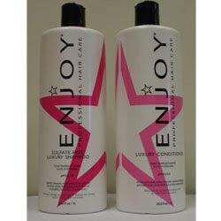 Enjoy Luxury Shampoo and Conditioner Liter Duo (33.8 oz each)