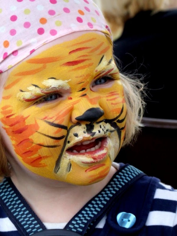 Cute Face Paintings (48 pics)