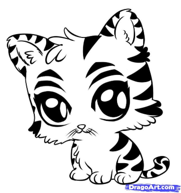Free Cute Baby Tiger Coloring Pages Download Free Clip Art Free