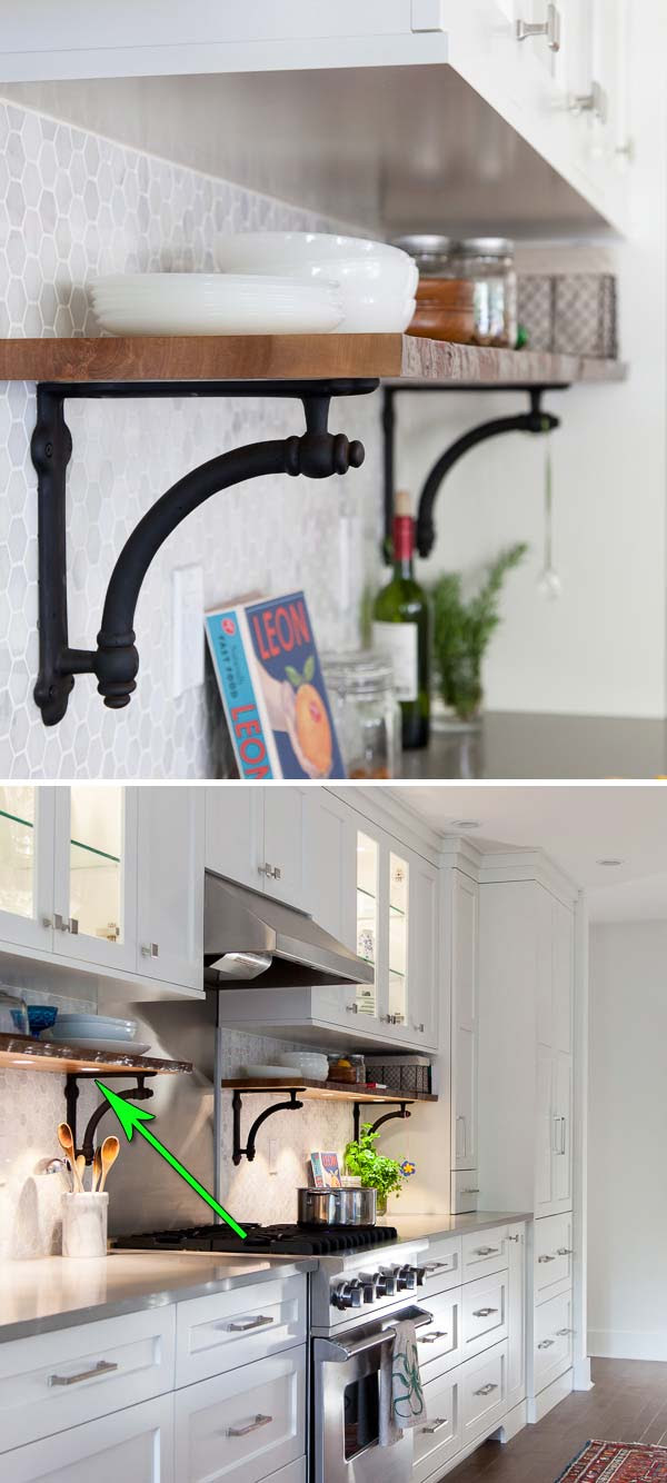 Interesting and Practical Shelving Ideas for Your Kitchen 